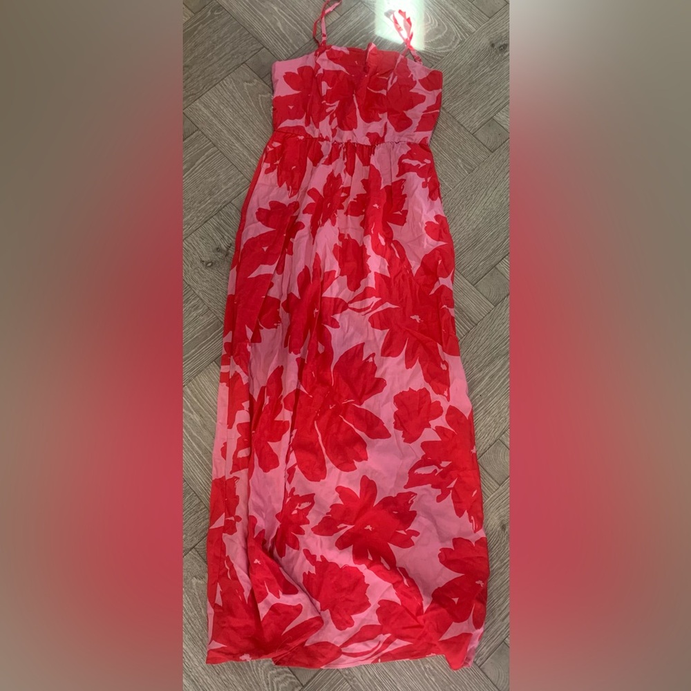 Floral maxi dress